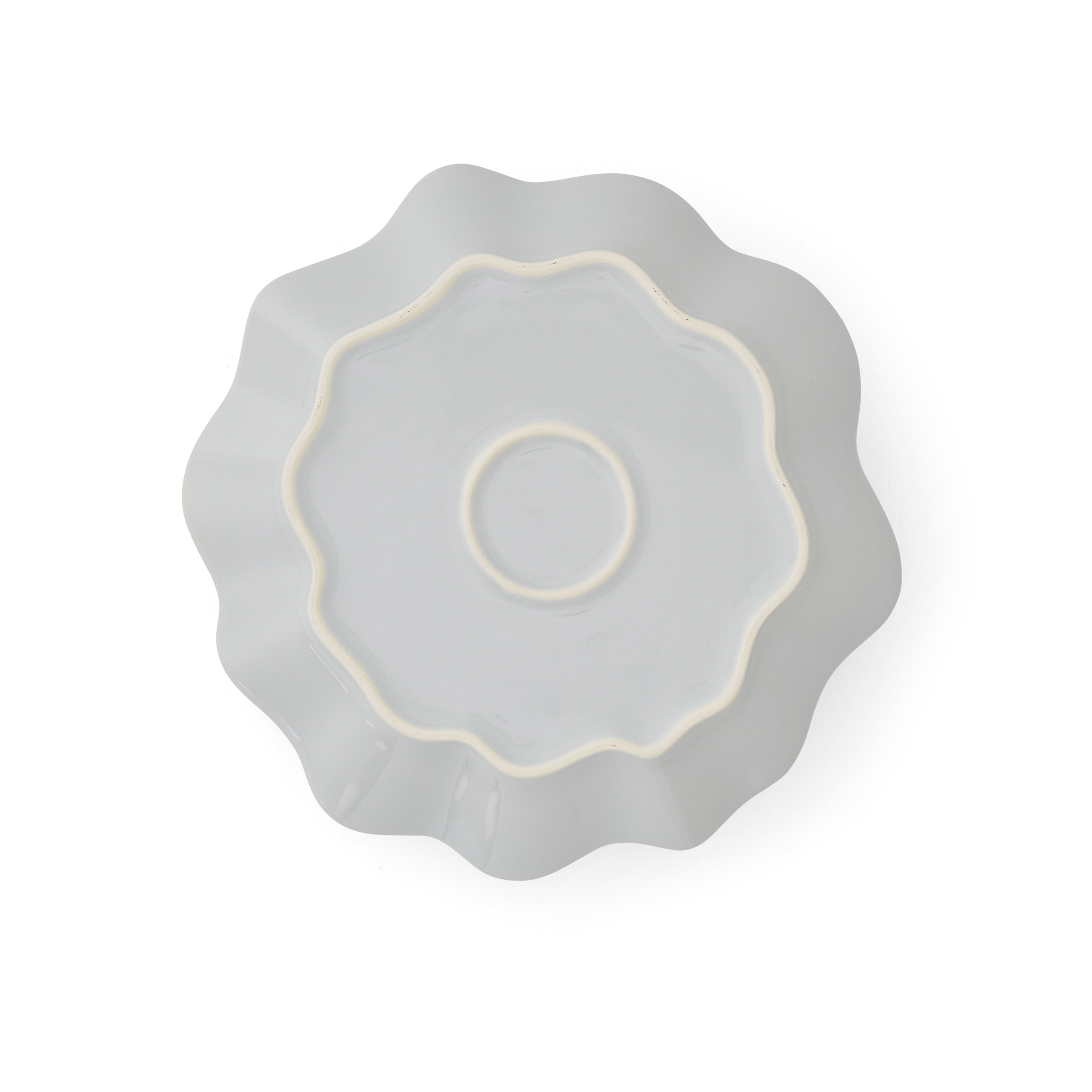 Sophie Conran Floret 11 Inch Dinner Plate, Dove Grey image number null